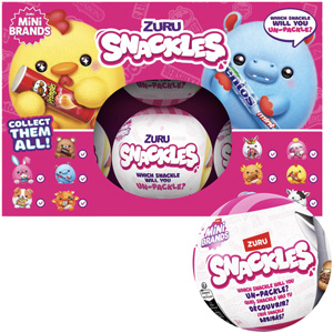 Zuru Snackles Plush 5In Capsule - Snackles Plush Product Shot - aa Global - Z1038